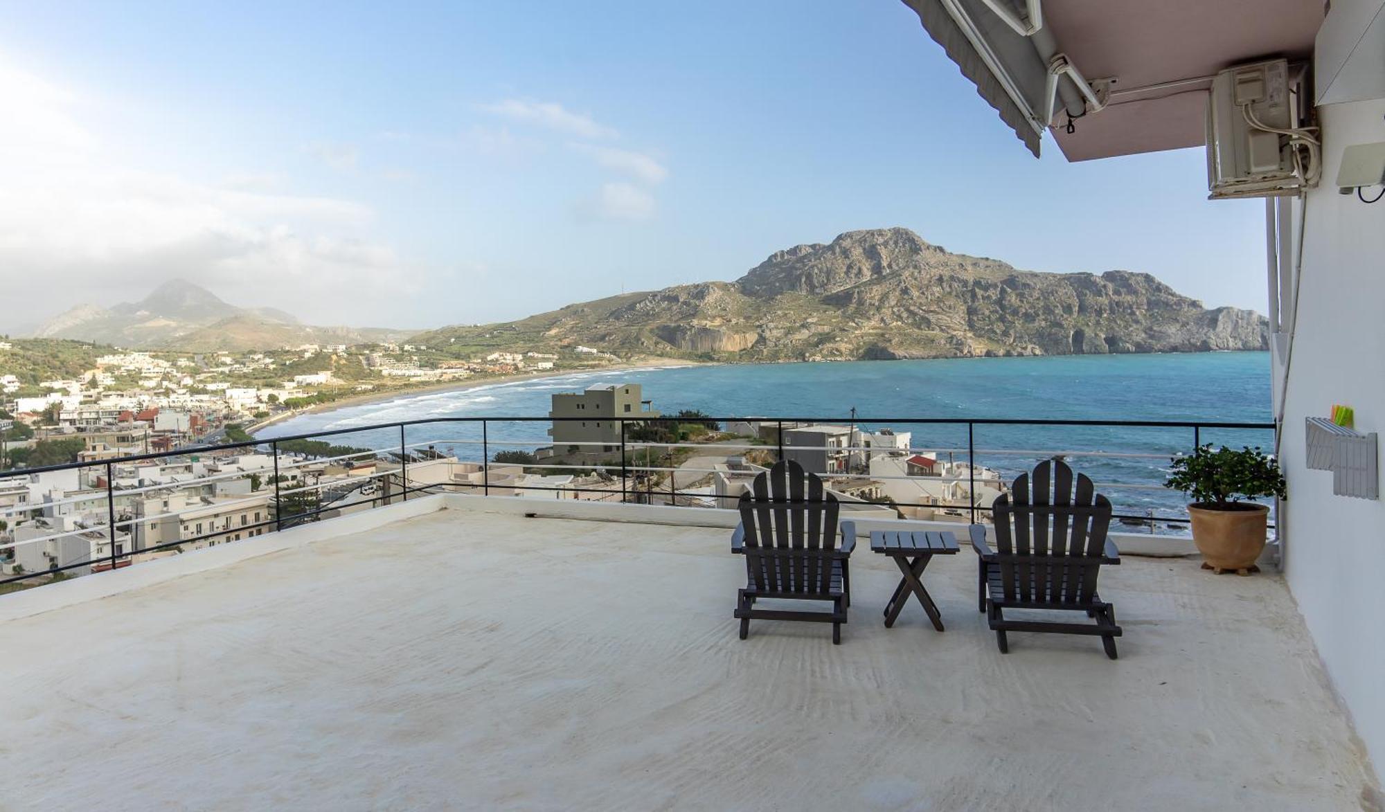 Plakias Penthouse Apt Rum bild